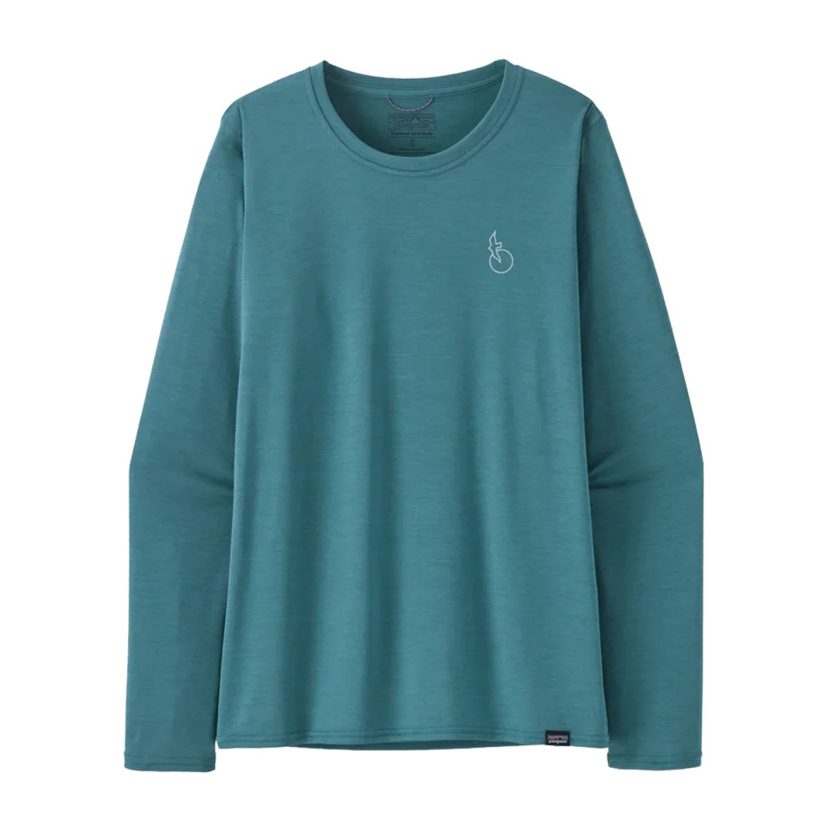PATAGONIA WOMEN'S LONGSLEEVE CAPILENE COOL DAILY SHIRT WATER - WETLAND BLUE XD