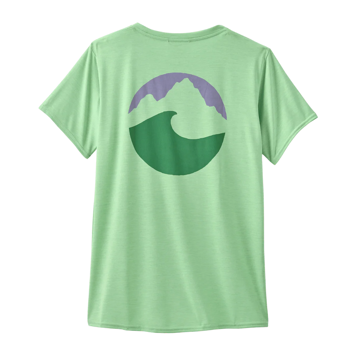 PATAGONIA WOMEN'S CAPILENE COOL DAILY GRAPH SHIRT - APPLIED IMAGINATION: RINSED GREEN - Image 2