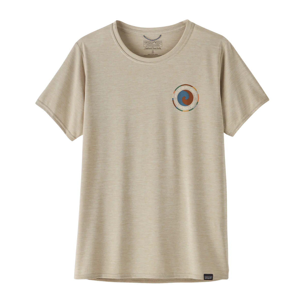 PATAGONIA WOMEN'S CAPILENE COOL DAILY GRAPHIC SHIRT - UNITY FITZ: PUMICE X-DYE