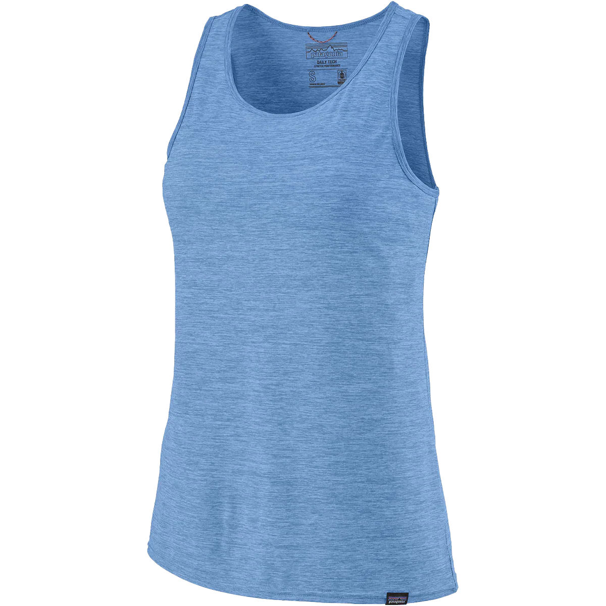 PATAGONIA WOMEN'S CAPILENE COOL DAILY TANK - LIGHT ABUNDANT BLUE