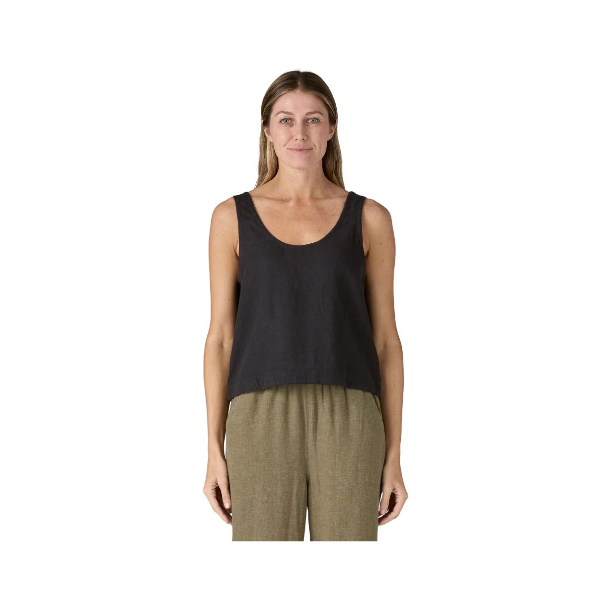 PATAGONIA WOMEN'S LIGHTWEIGHT GARDEN ISLAND TOP - BLACK