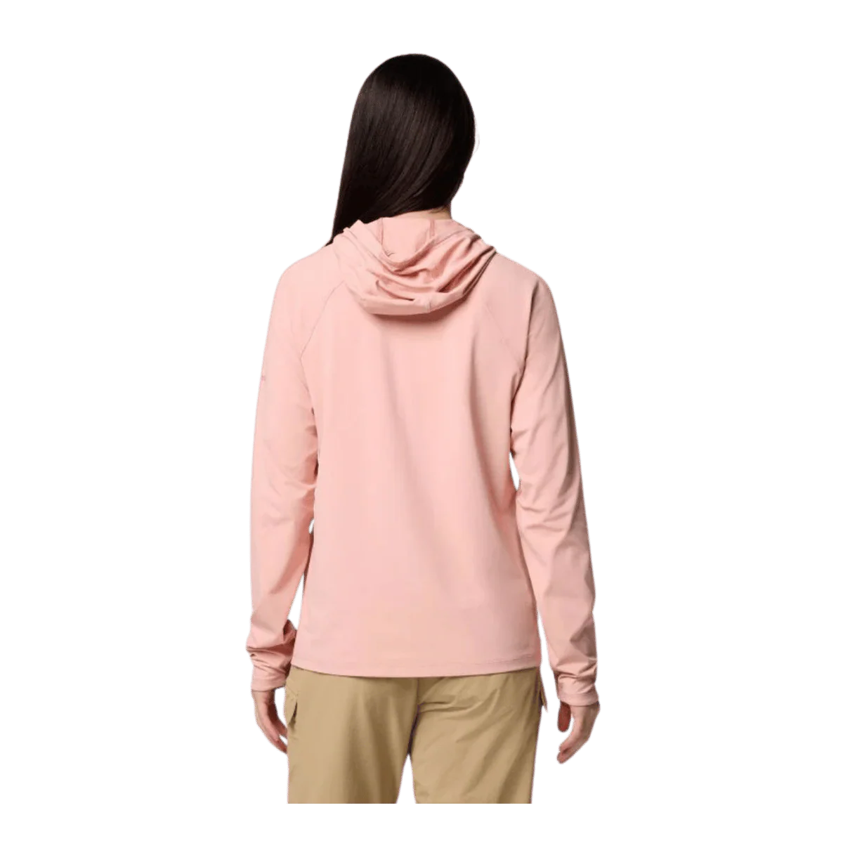COLUMBIA WOMEN'S WILD CAST SUN HOODIE - FAUX PINK - Image 2