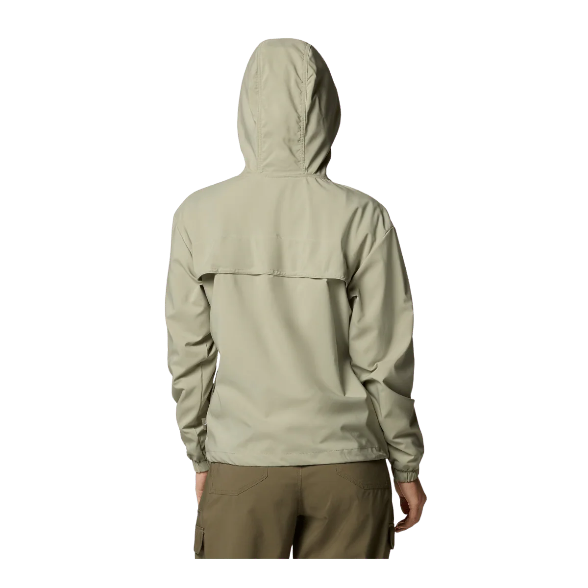 COLUMBIA WOMEN'S SKIEN VALLEY HOODED LONG SLEEVE SHIRT - SAFARI - Image 2