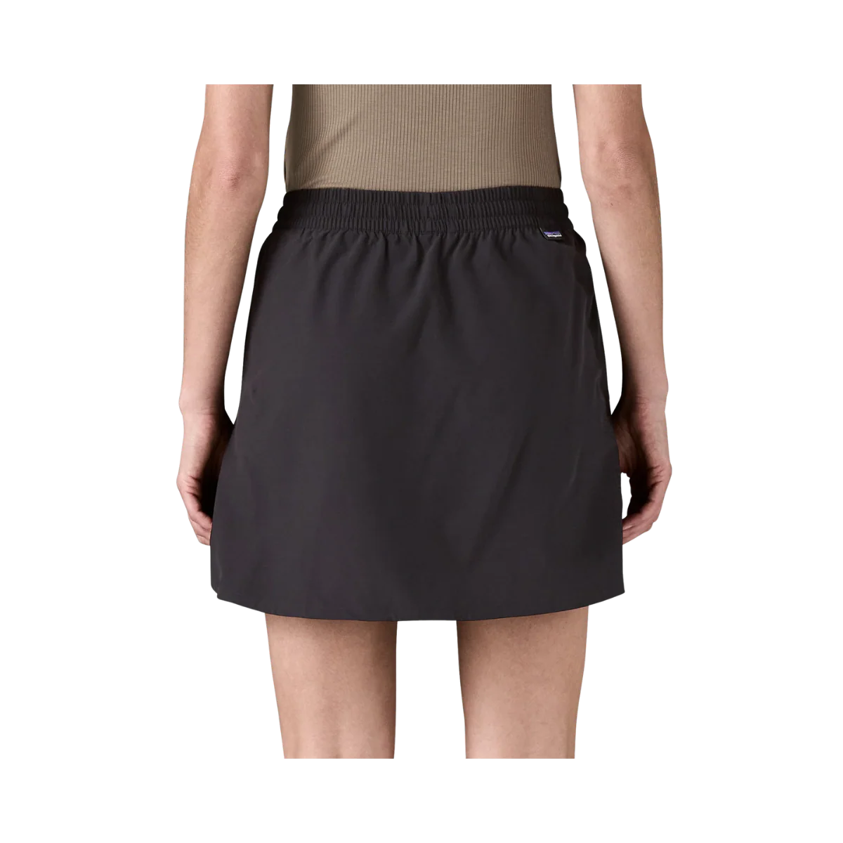PATAGONIA WOMEN'S FLEETWITH STRETCHY SKORT -BLACK - Image 2