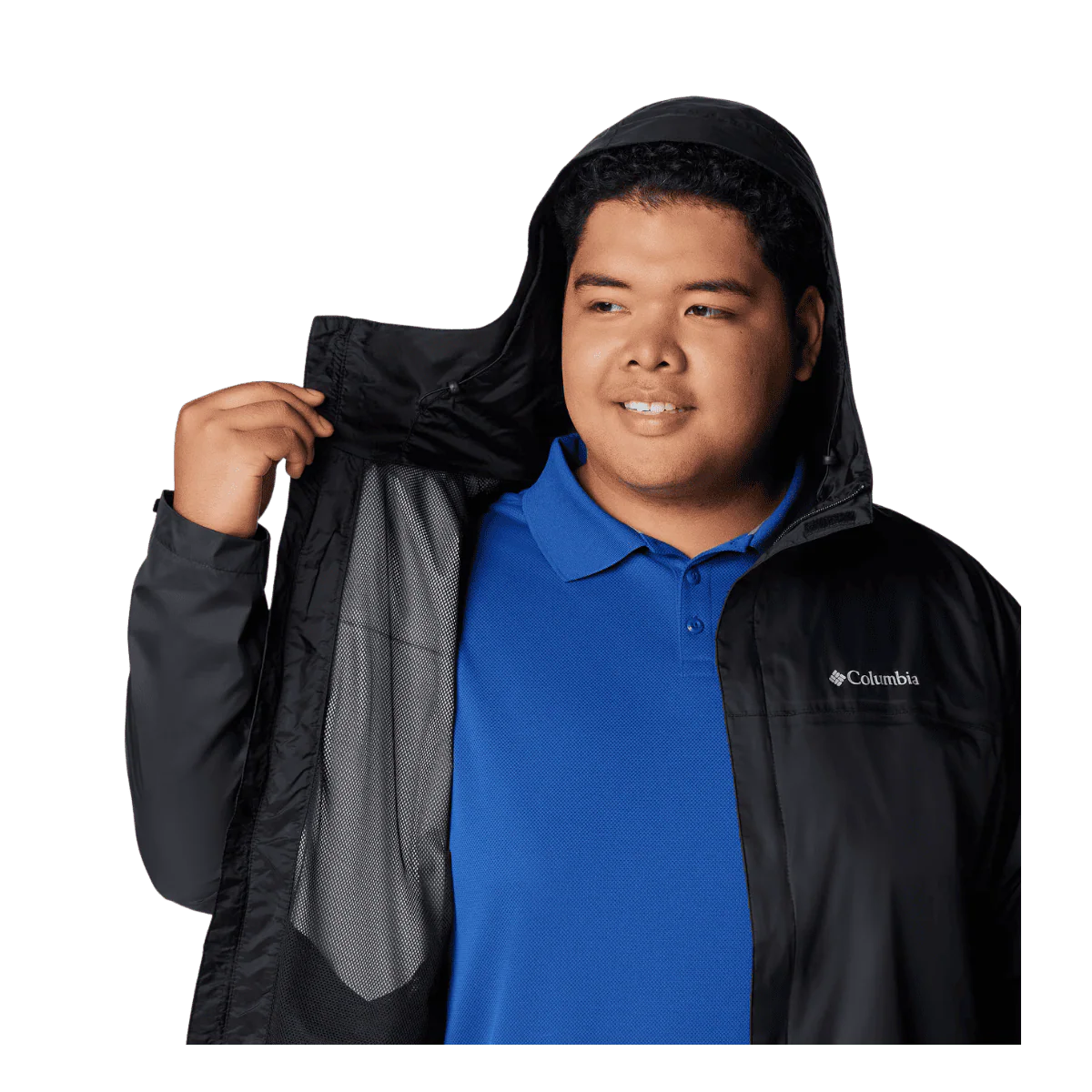 COLUMBIA WATERTIGHT II JACKET - BIG - BLACK - Image 2