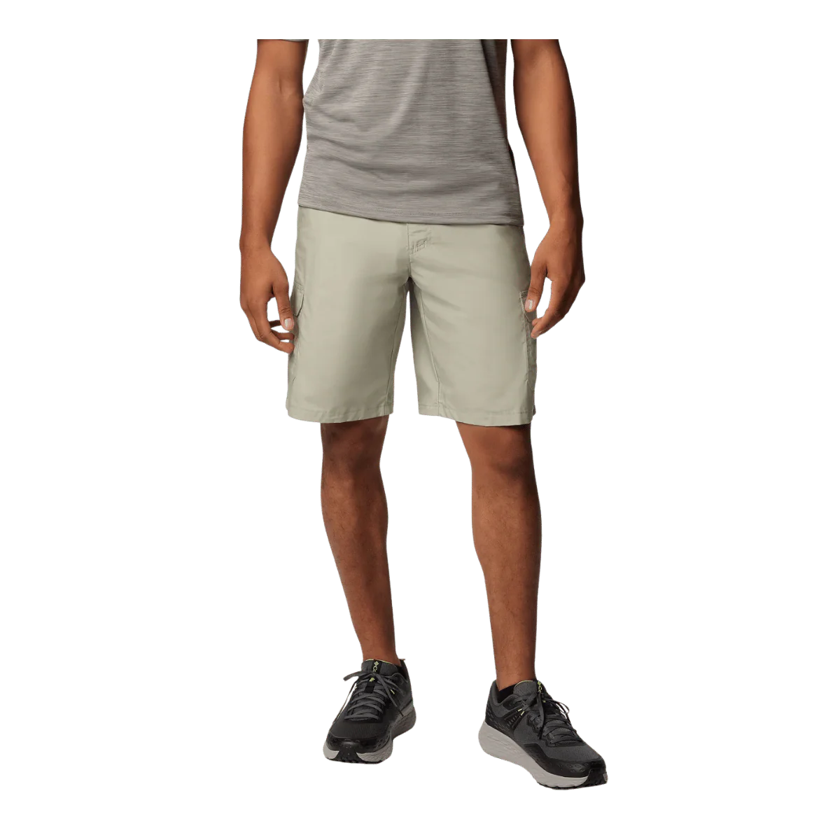 COLUMBIA MEN'S WASHED OUT CARGO SHORTS II 10" - SAFARI