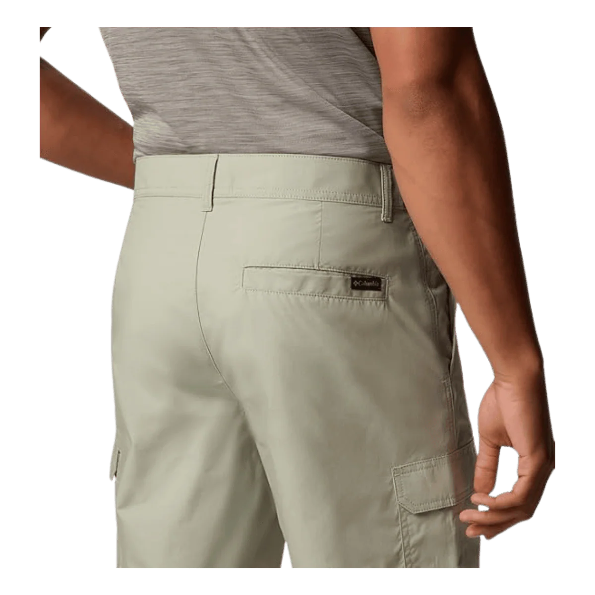 COLUMBIA MEN'S WASHED OUT CARGO SHORTS II 10" - SAFARI - Image 3