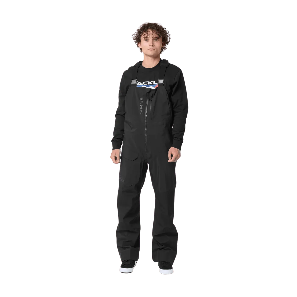 SIMMS PRODRY BIB - BLACK