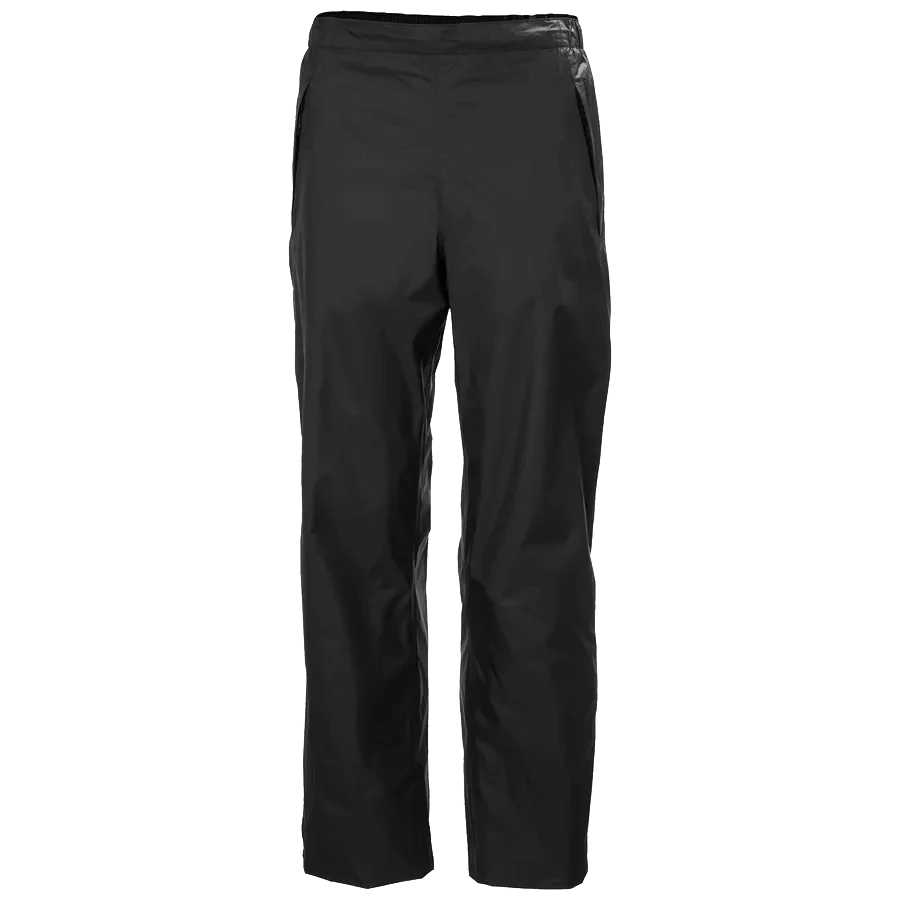 HELLY HANSEN WOMEN'S LOKE RAIN PANTS 2.0 - BLACK