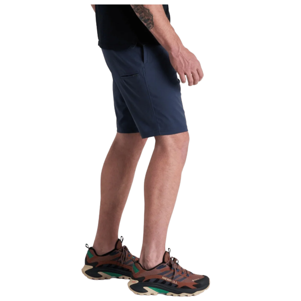 KUHL UPSHIFT SHORT 10" WITH BACK ZIPPERED POCKET - PIRATE BLUE - Image 2