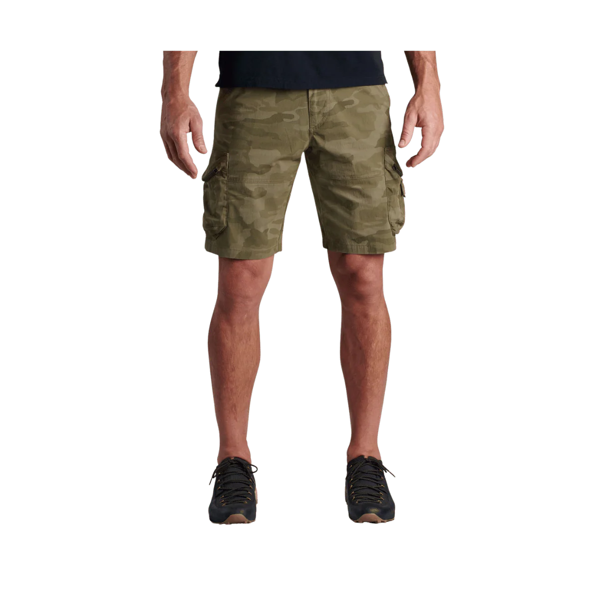 KUHL MEN'S AMBUSH CARGO SHORT 12" - GREEN CAMO