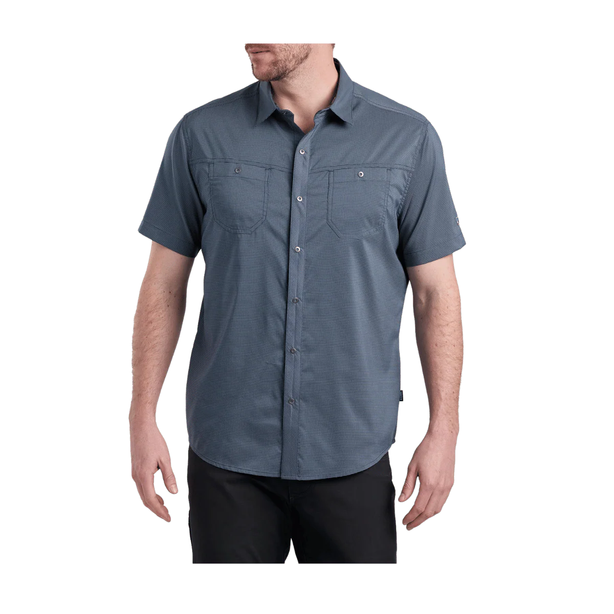 KUHL MEN'S STEALTH SHORT SLEEVE SHIRT - OPEN SEA