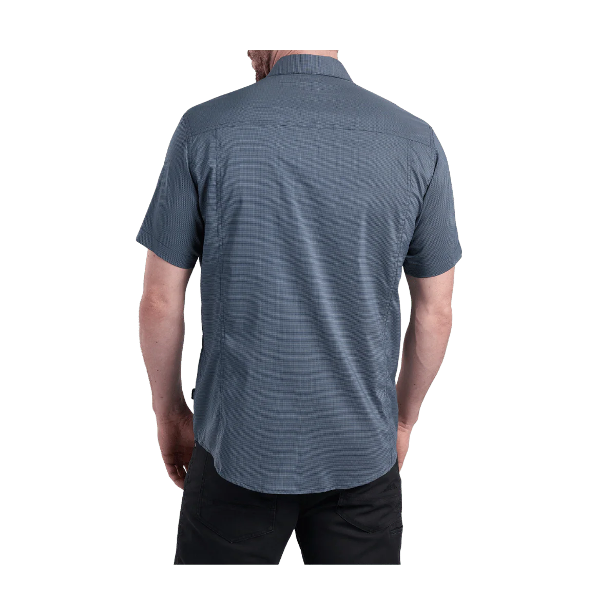 KUHL MEN'S STEALTH SHORT SLEEVE SHIRT - OPEN SEA - Image 2