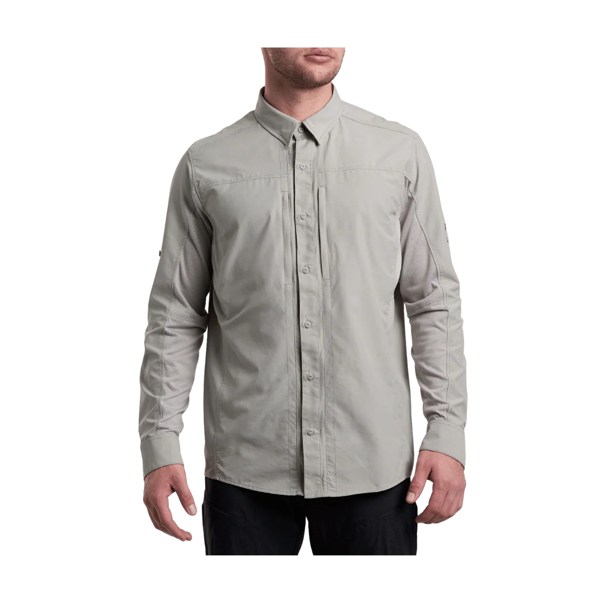 KUHL MEN'S AIRSPEED LONG SLEEVE SHIRT - CLOUD GRAY
