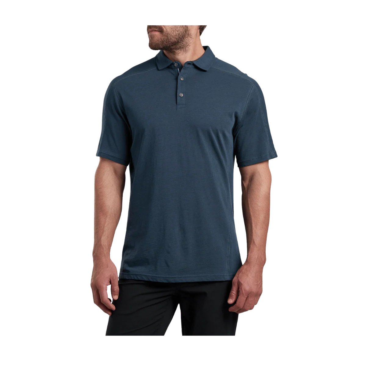 KUHL MEN'S BRAZEN KUHLDRY POLO - PIRATE BLUE