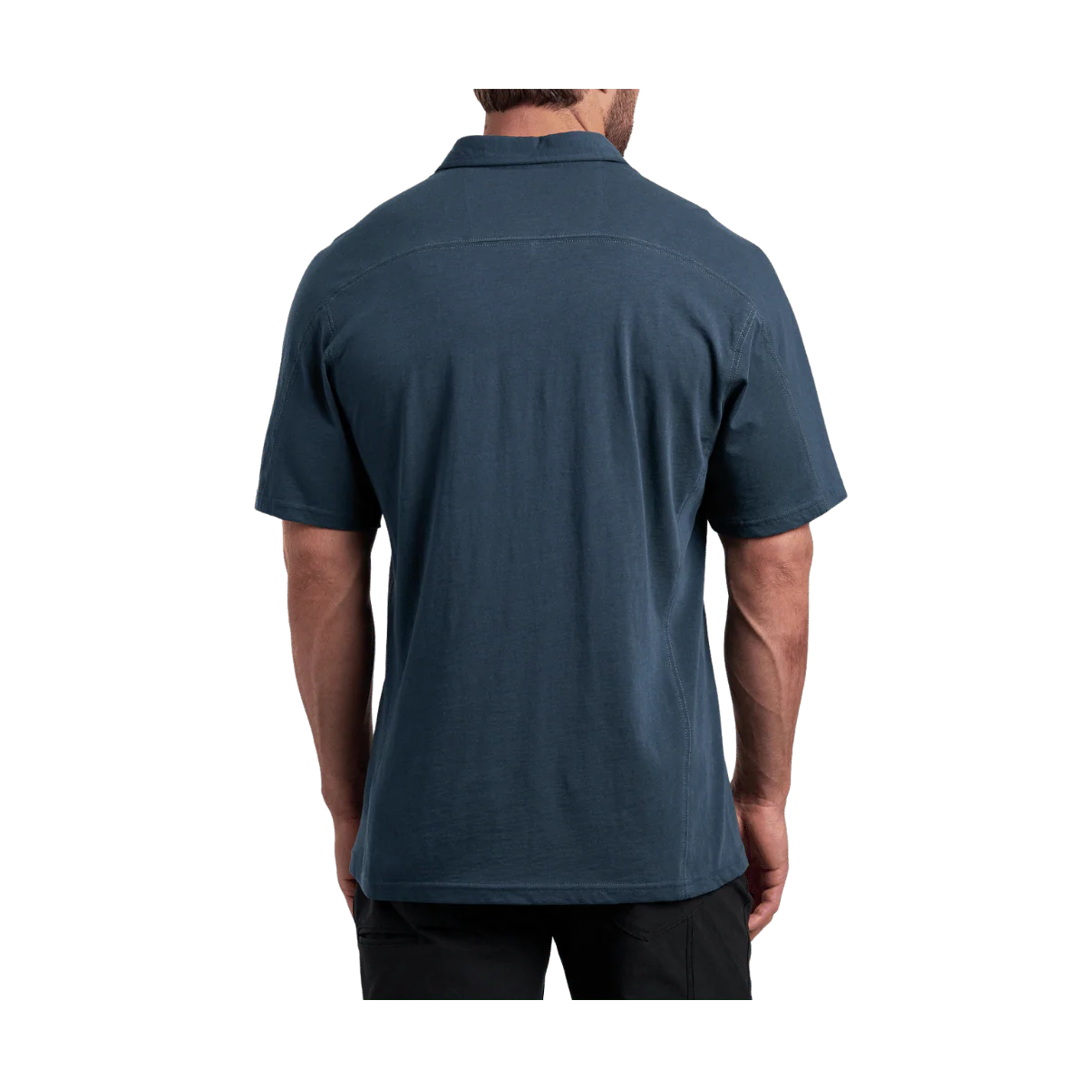 KUHL MEN'S BRAZEN KUHLDRY POLO - PIRATE BLUE - Image 2