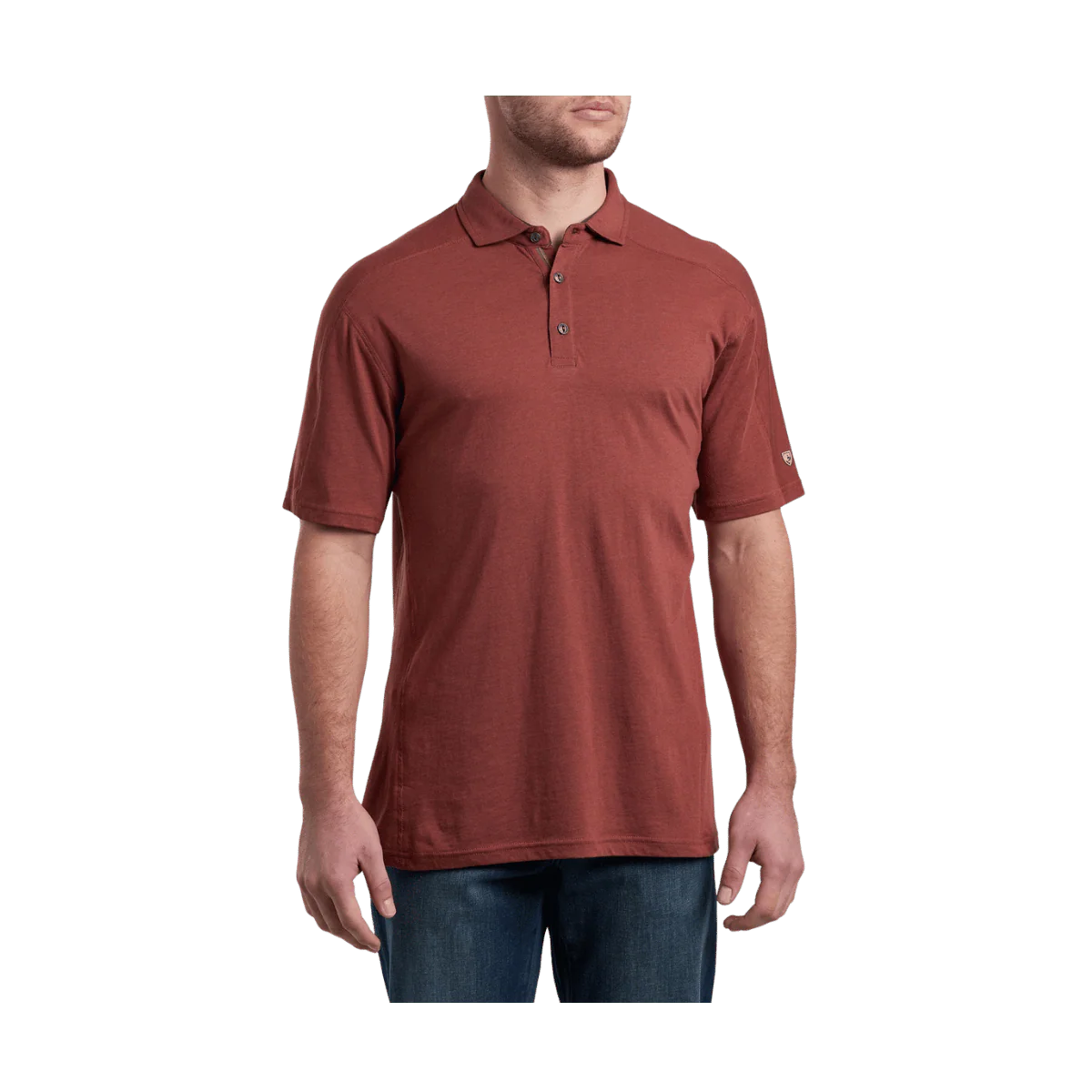 KUHL MEN'S BRAZEN KÜHLDRY POLO - SUNDRIED TOMATO