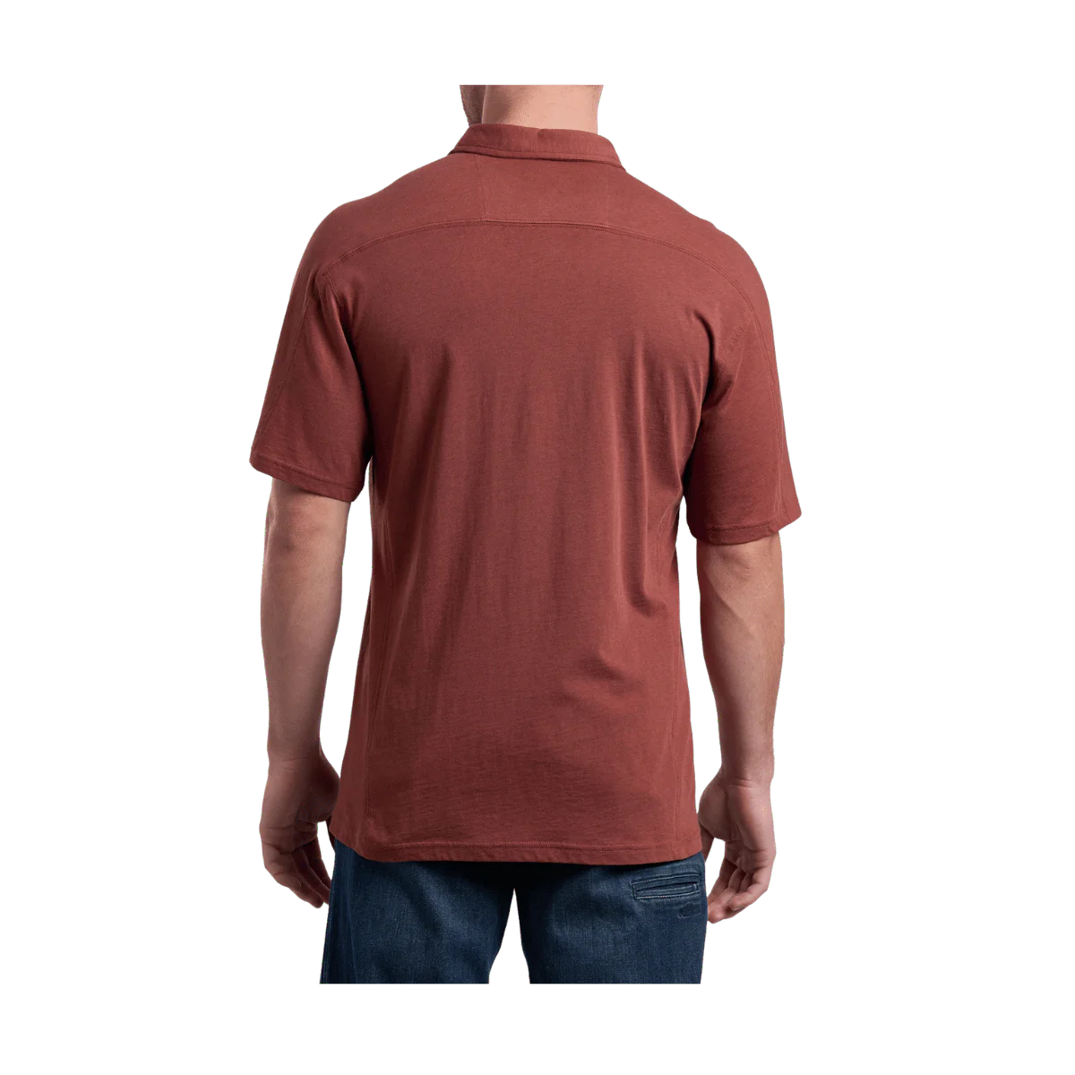 KUHL MEN'S BRAZEN KÜHLDRY POLO - SUNDRIED TOMATO - Image 2