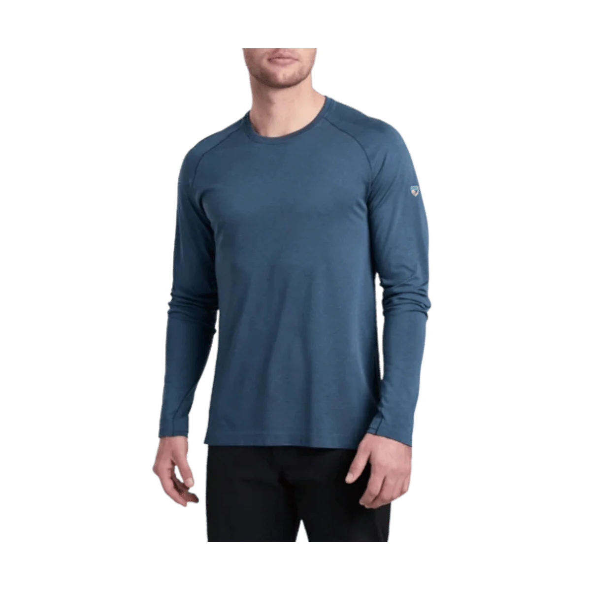 KUHL MEN'S ECLIPSER CREW LONG SLEEVE - PIRATE BLUE