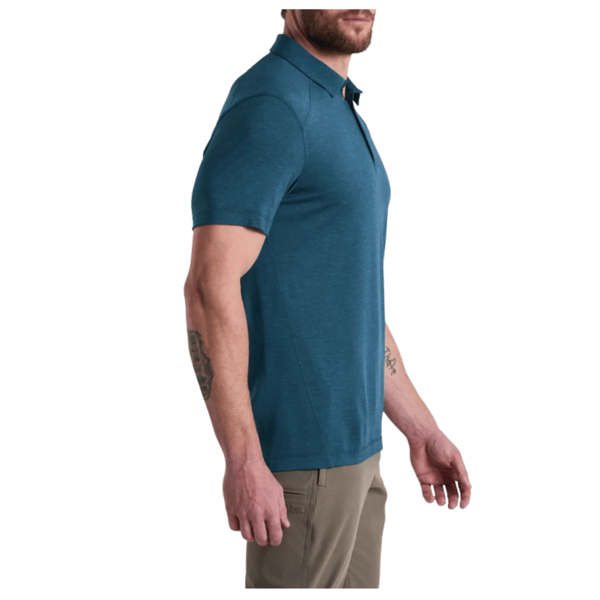 KUHL MEN'S SHADOW POLO SHIRT - PIRATE BLUE - Image 2