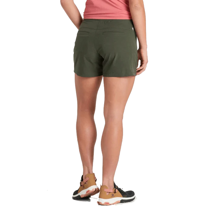 KUHL WOMEN'S FREEFLEX SHORT 8" INSEAM - DARK MOSS - Image 2