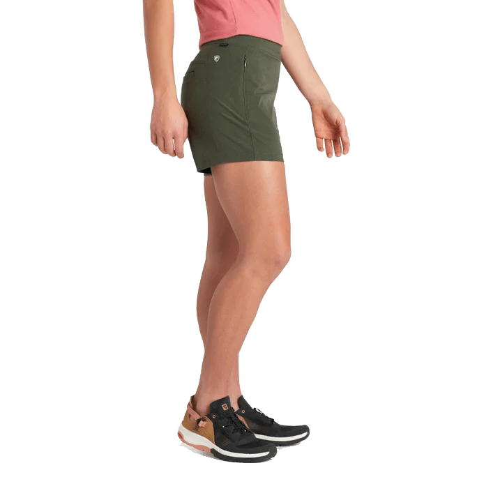 KUHL WOMEN'S FREEFLEX SHORT 8" INSEAM - DARK MOSS - Image 3