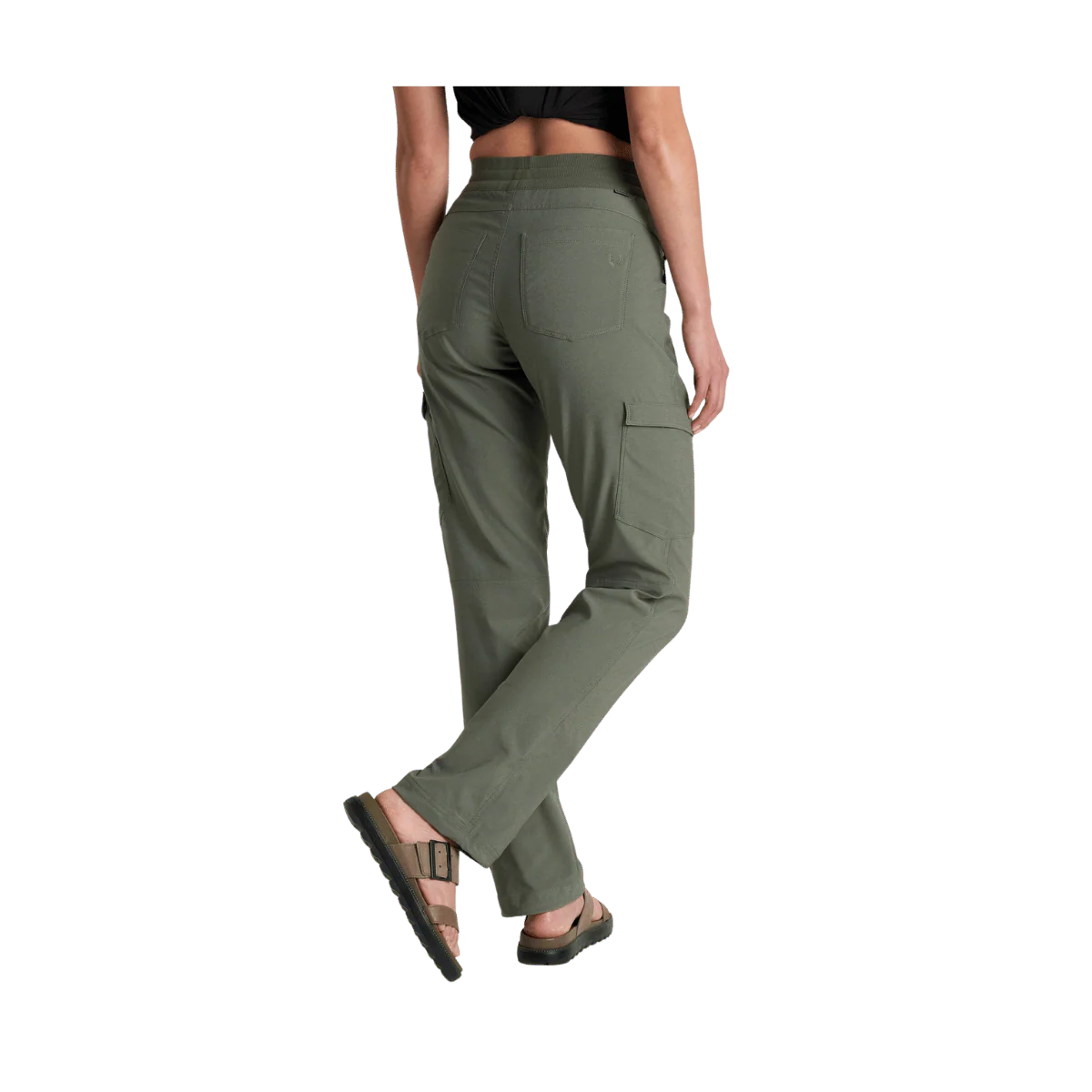 KUHL WOMEN'S TREKR STRAIGHT LEG PANT - OLIVE - Image 2