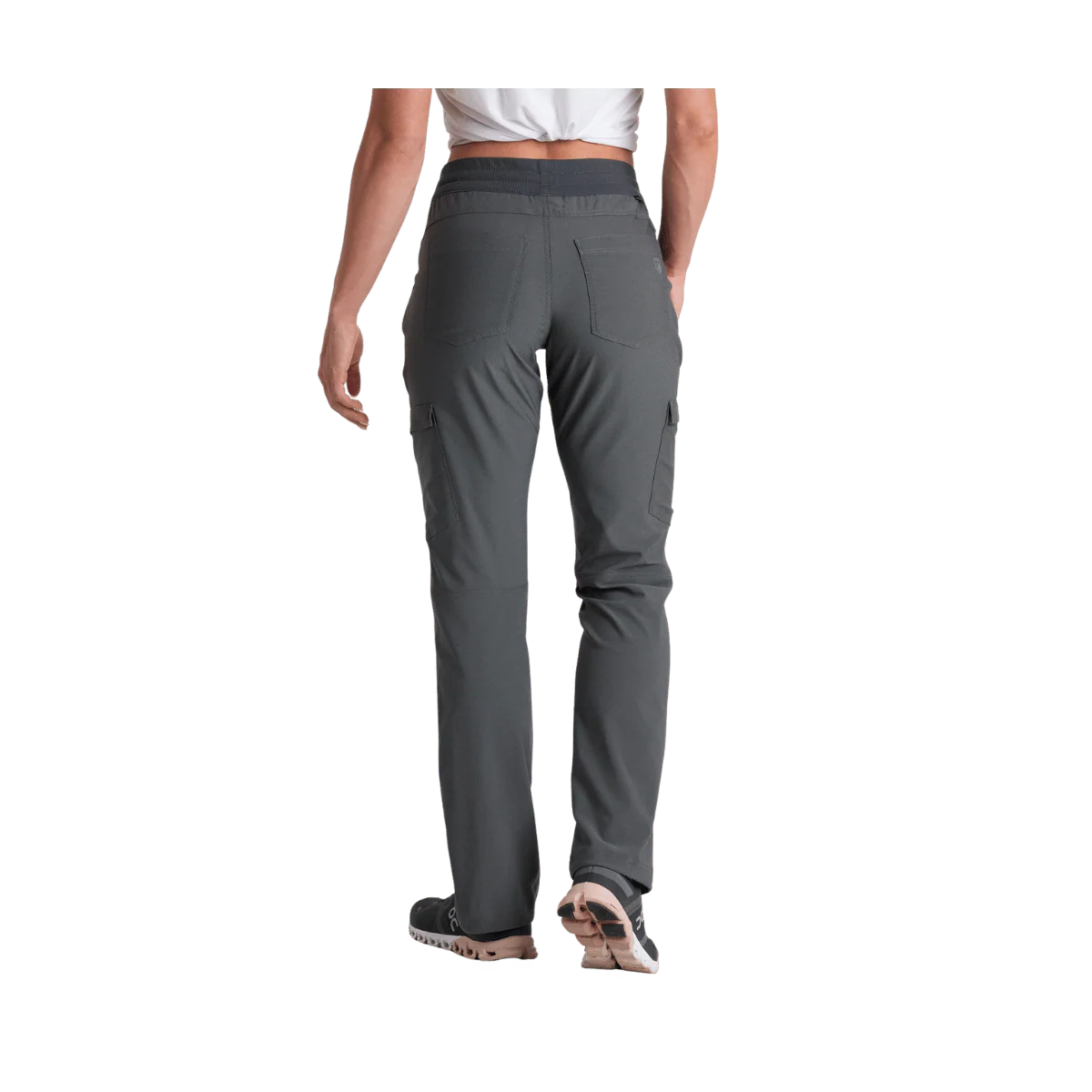 KUHL WOMEN'S TREKR STRAIGHT LEG PANT - CHARCOAL - Image 2
