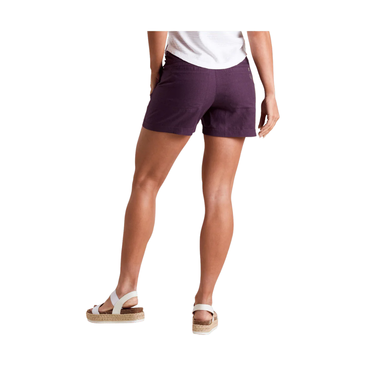KUHL WOMEN'S FRESCO SHORT 4" - ELDERBERRY - Image 2
