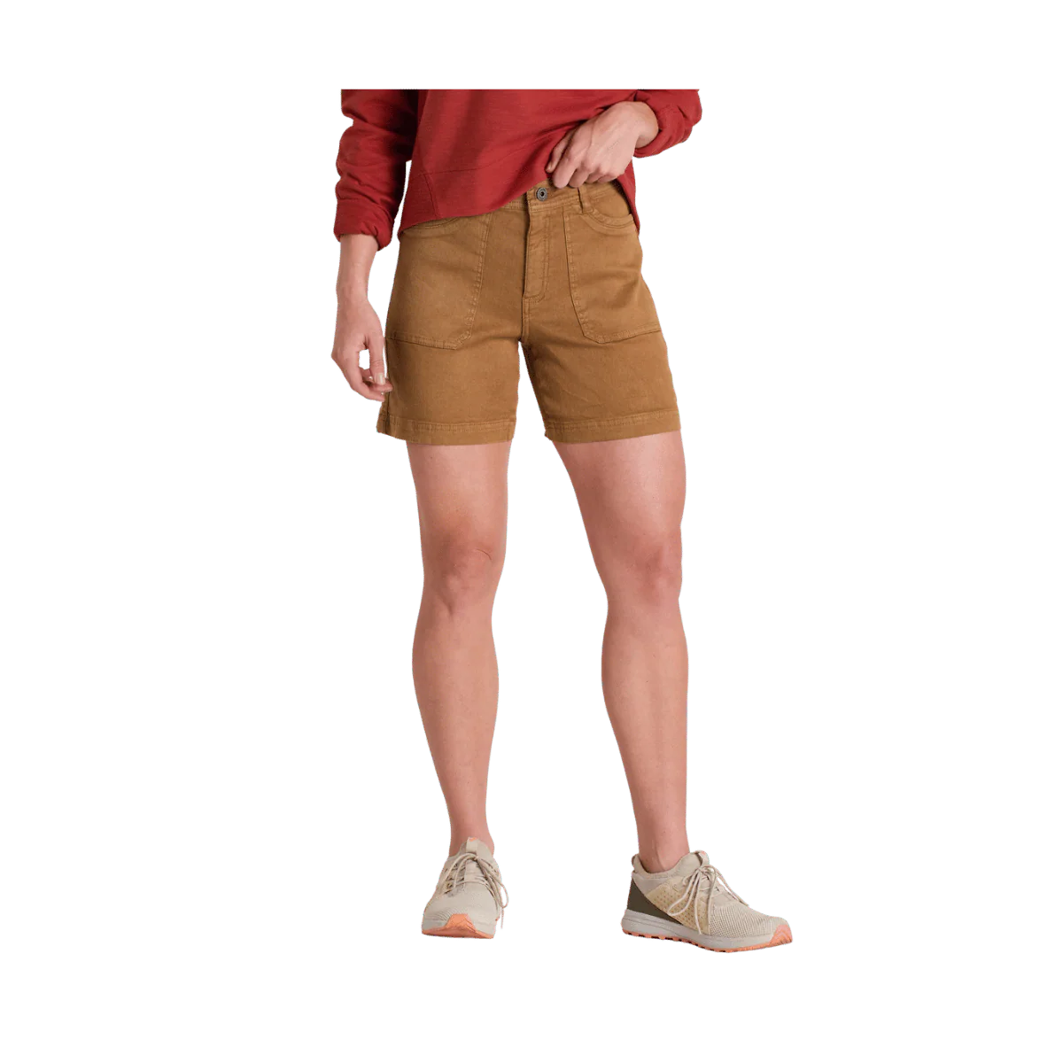 KUHL WOMEN'S SEABOARD SHORT 6" - SAWDUST