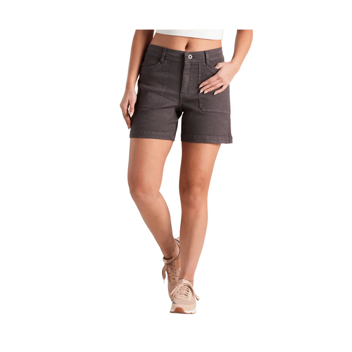 KUHL WOMEN'S SEABOARD SHORT 6" - PAVEMENT