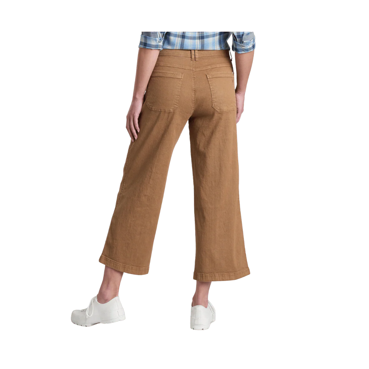 KUHL WOMEN'S SEABOARD CROP WIDE LEG PANT - SAWDUST - Image 2
