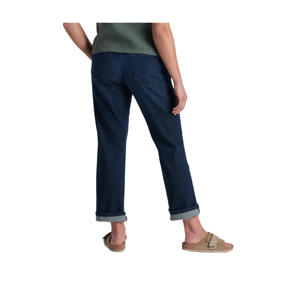 KUHL WOMEN'S KONTOUR BOYFRIEND DENIM PANT - MIDNIGHT - Image 2