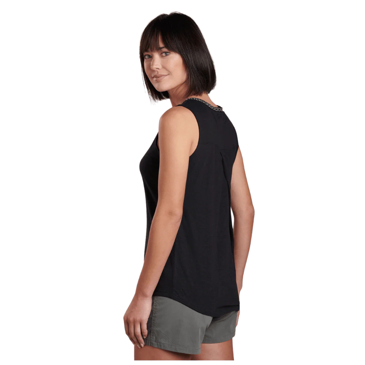 KUHL WOMEN'S SHAY TANK TOPS - BLACK - Image 3