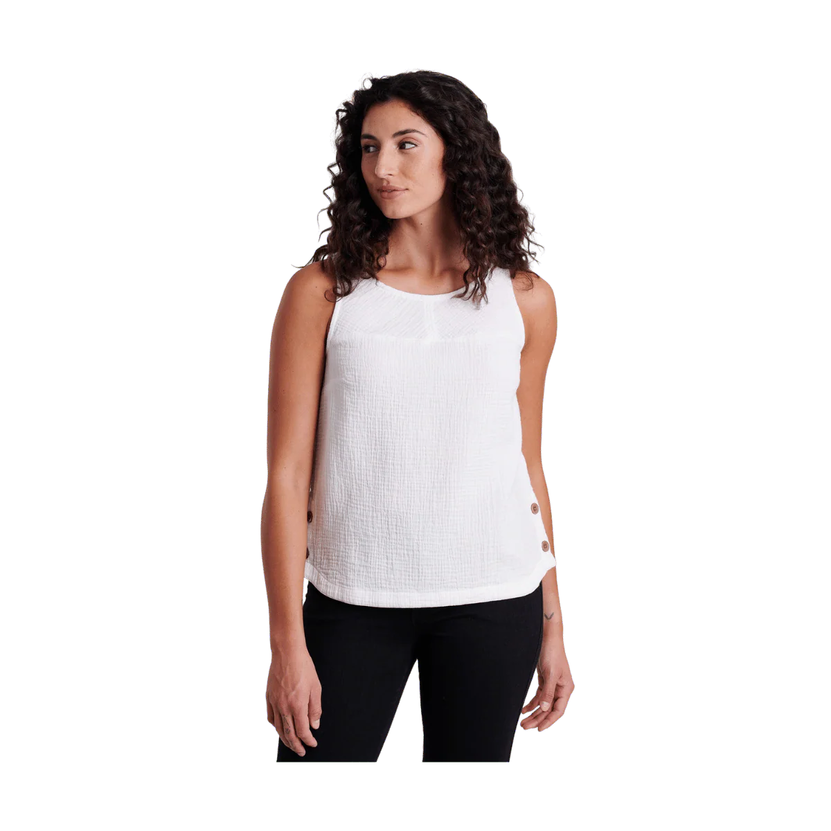 KUHL WOMEN'S KLOVER TANK TOP - WHITE