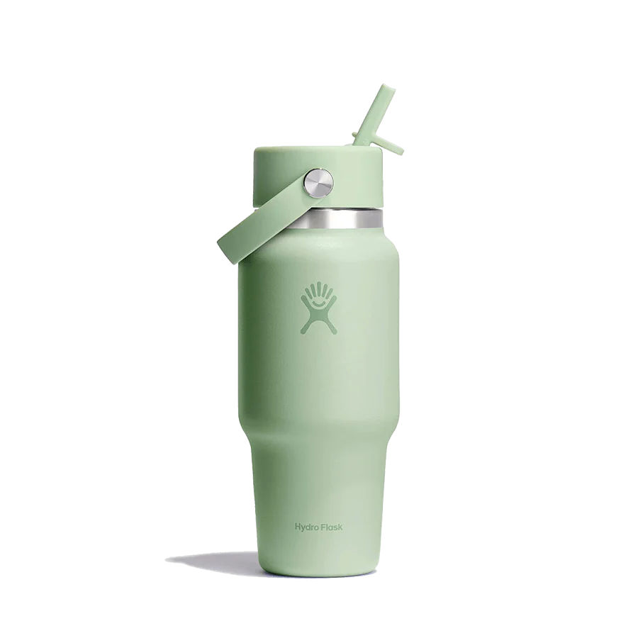 HYDRO FLASK WIDE MOUTH TRAVEL BOTTLE WITH FLEX STRAW 24OZ - Image 3