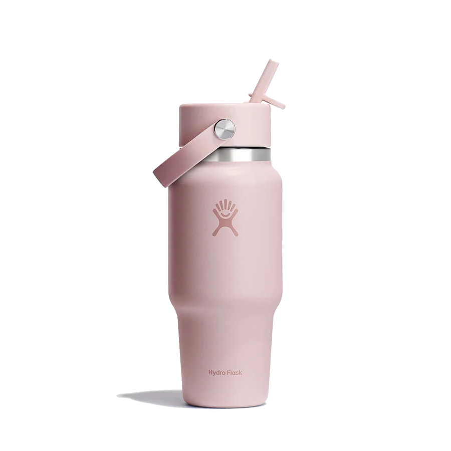 HYDRO FLASK WIDE MOUTH TRAVEL BOTTLE WITH FLEX STRAW 24OZ - Image 6