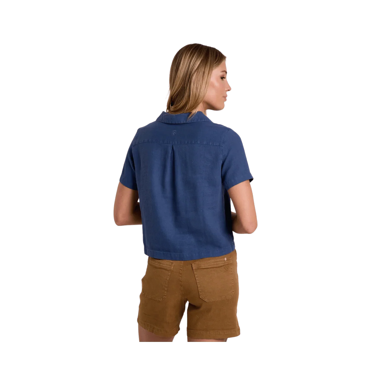 KUHL WOMEN'S LUISA SHORT SLEEVE SHIRT - NOCTURNE - Image 2