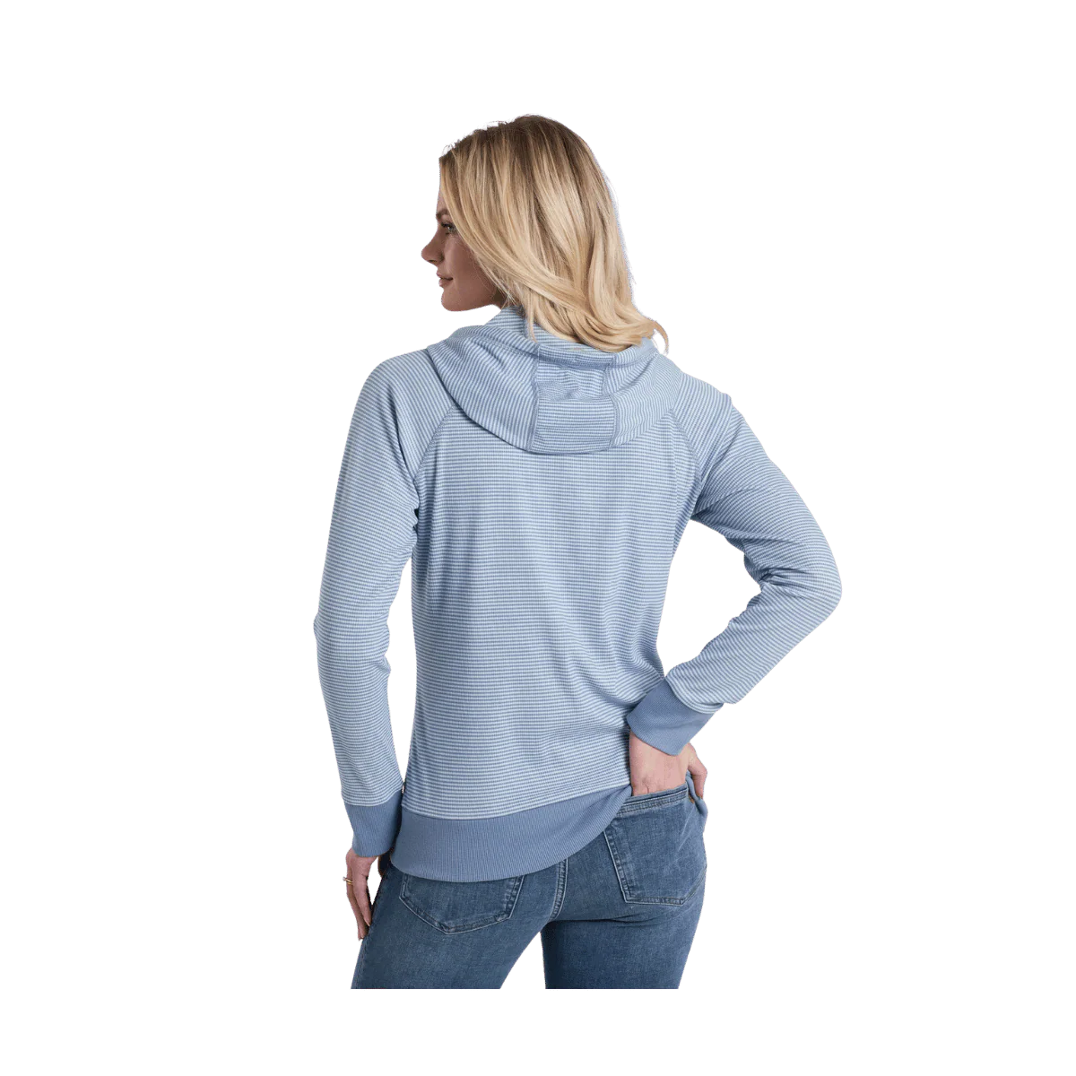 KUHL WOMEN'S STRIA PULLOVER HOODY - BLUE COVE - Image 2