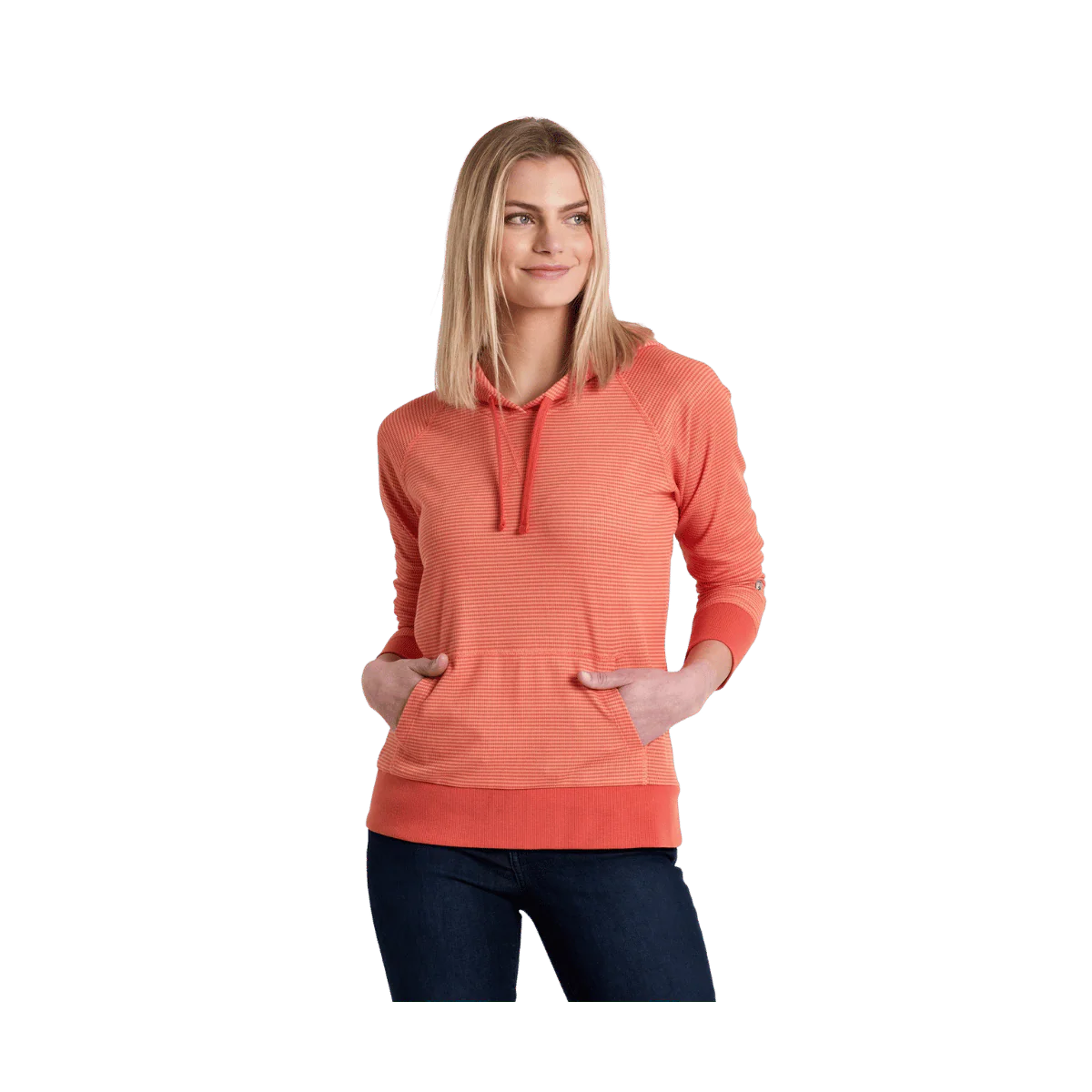 KUHL WOMEN'S STRIA PULLOVER HOODY - SUNSET