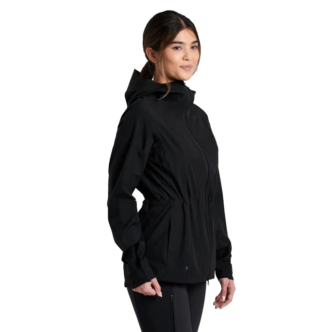 KUHL WOMEN'S STRETCH VOYAGR RAIN JACKET - BLACKOUT - Image 3