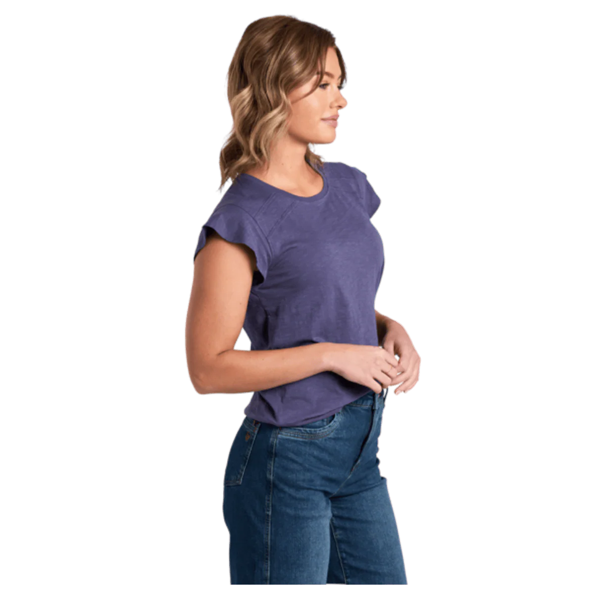 KUHL WOMEN'S SHILO ORGANIC COTTON SHORT SLEEVE - NOCTURNE - Image 2