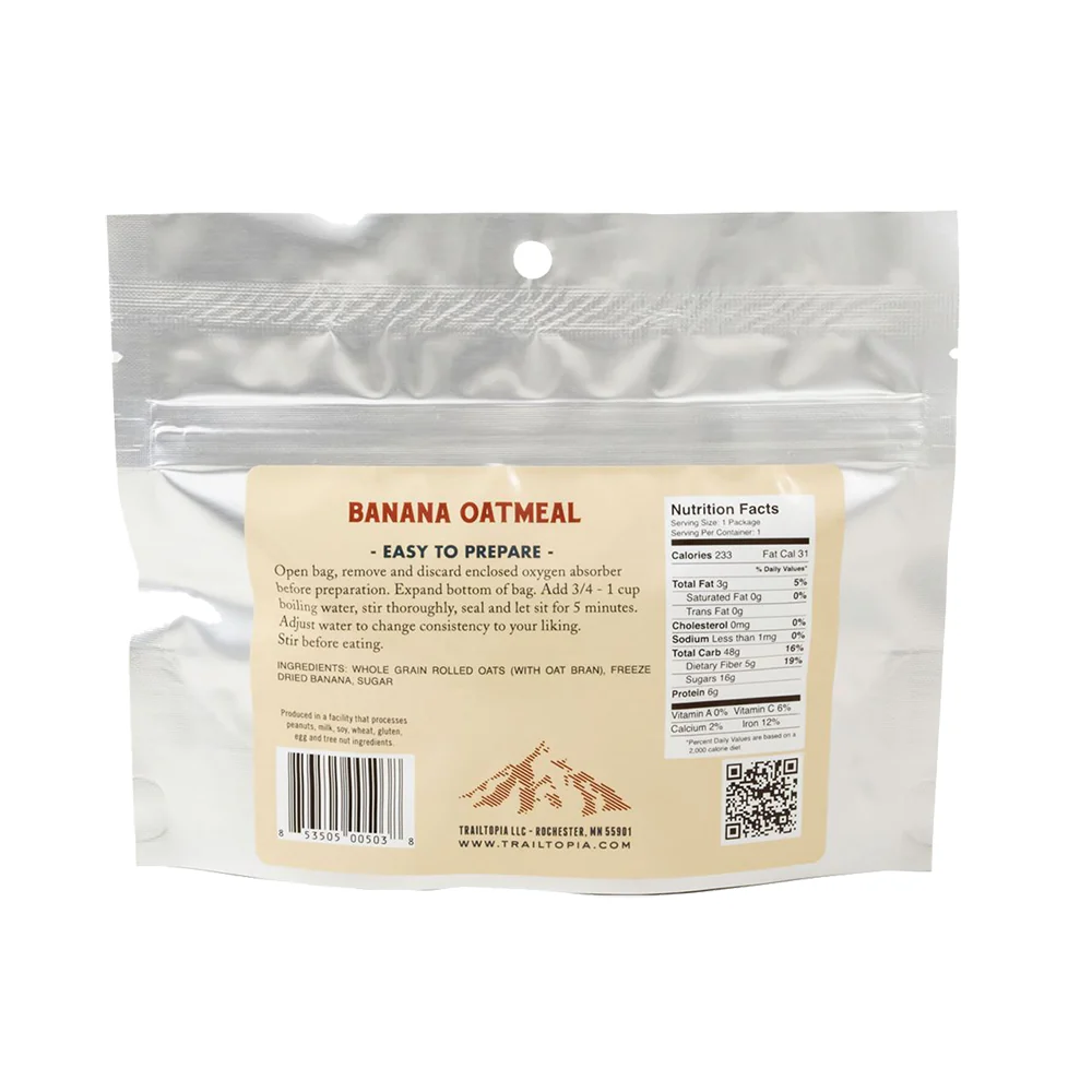 Oatmeal, Single Serving, Gluten Free - Image 2