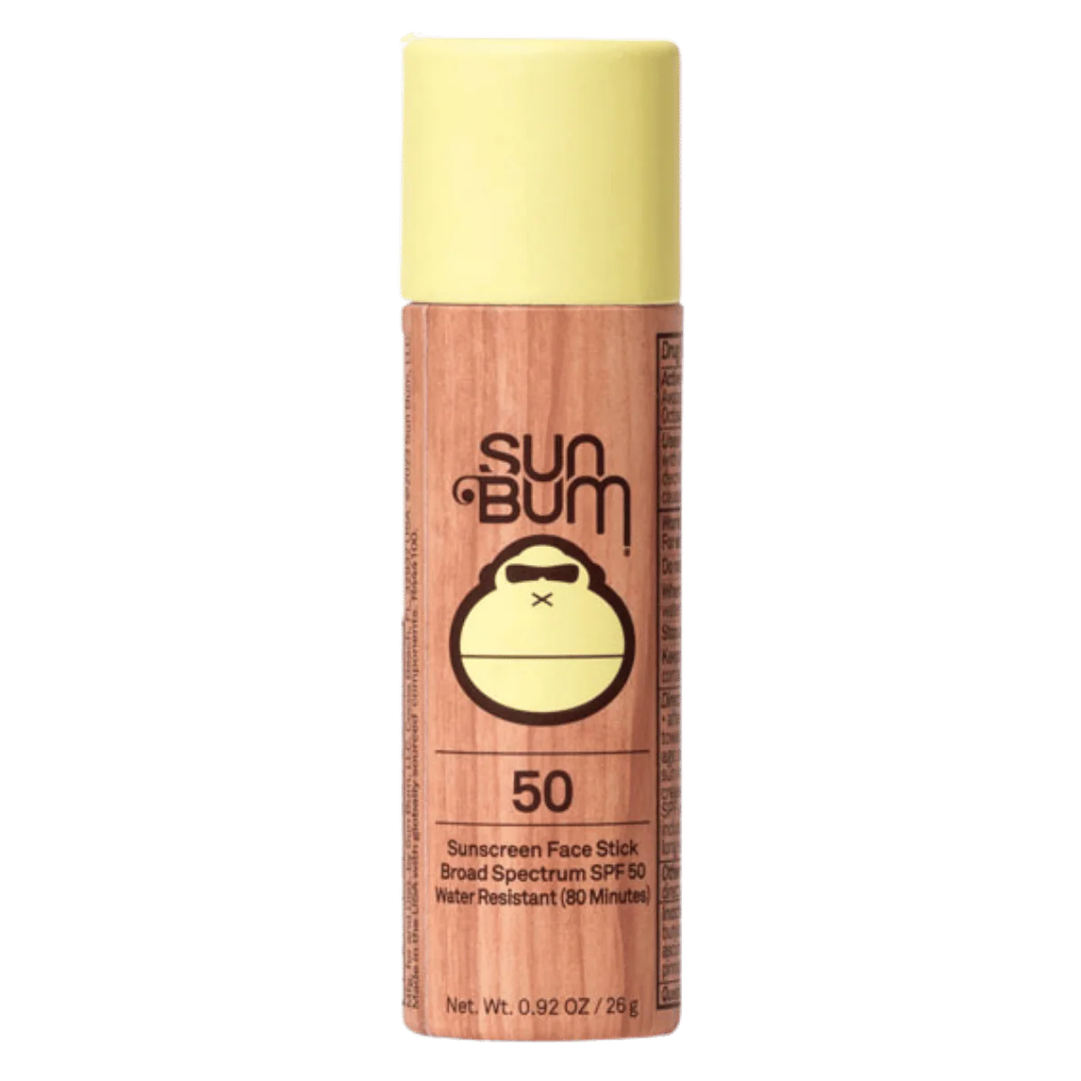 SUN BUM SUNSCREEN FACE STICK PAPER TUBE SPF 50