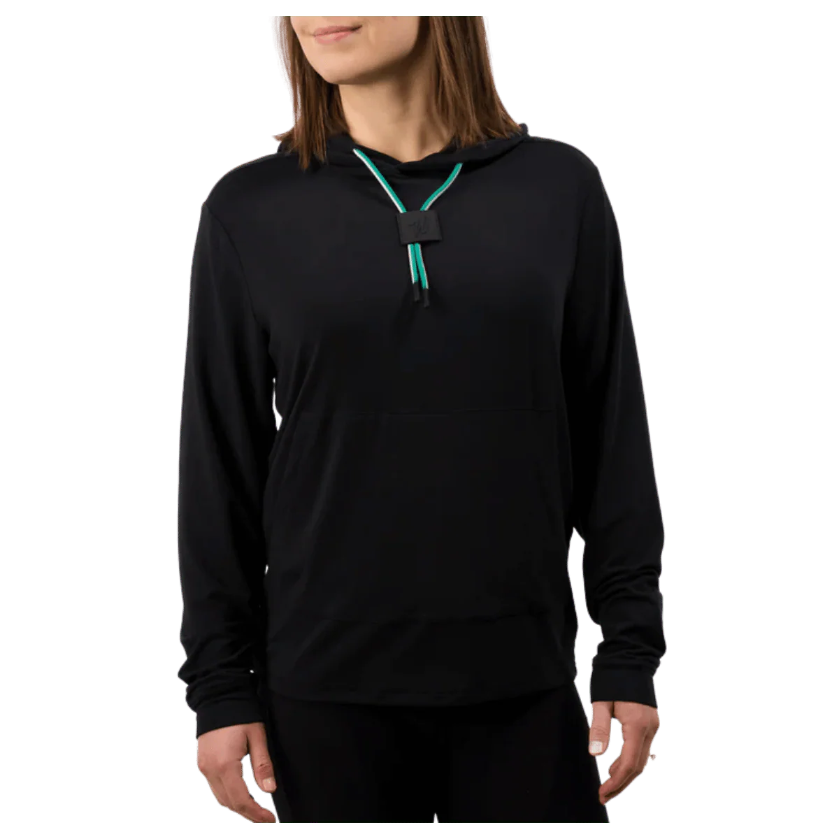 WAGGLE GOLF LINKSLUXE HOODIE BLACK - Image 2