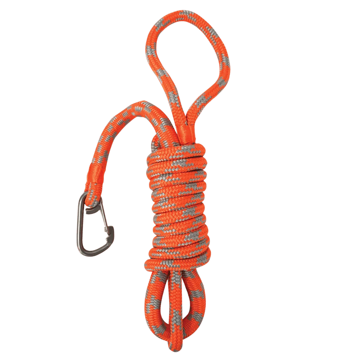 MISSION OUTDOOR SHOCK ABSORBING TETHER LINE 1/2" X 12' - ORANGE