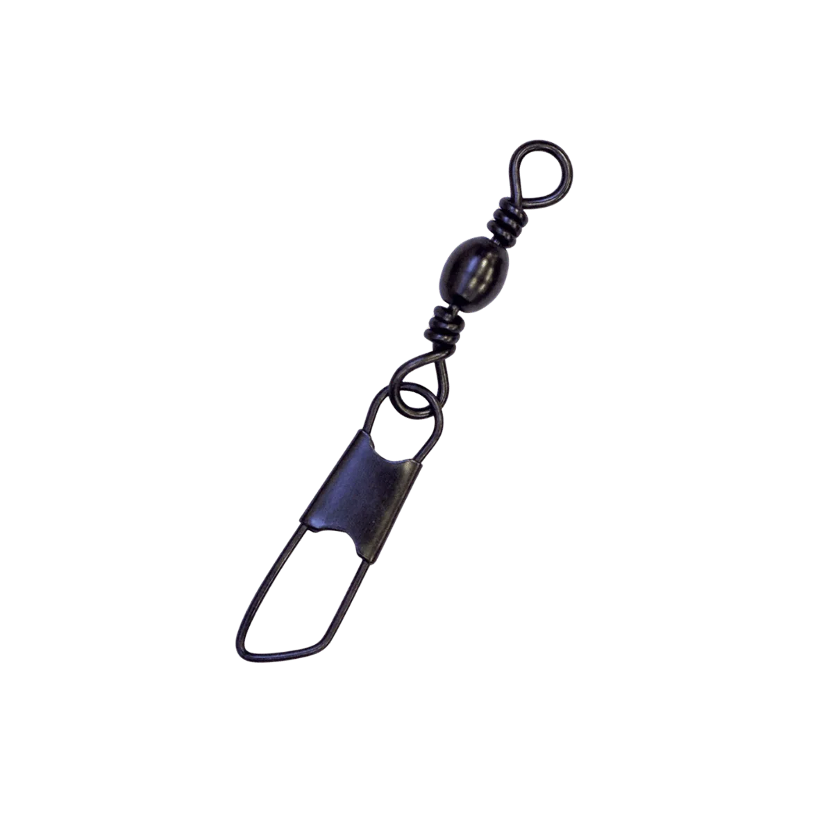 EAGLECLAW BARREL SWIVELS WITH SAFETY SNAP 7PK BLACK SIZE #14