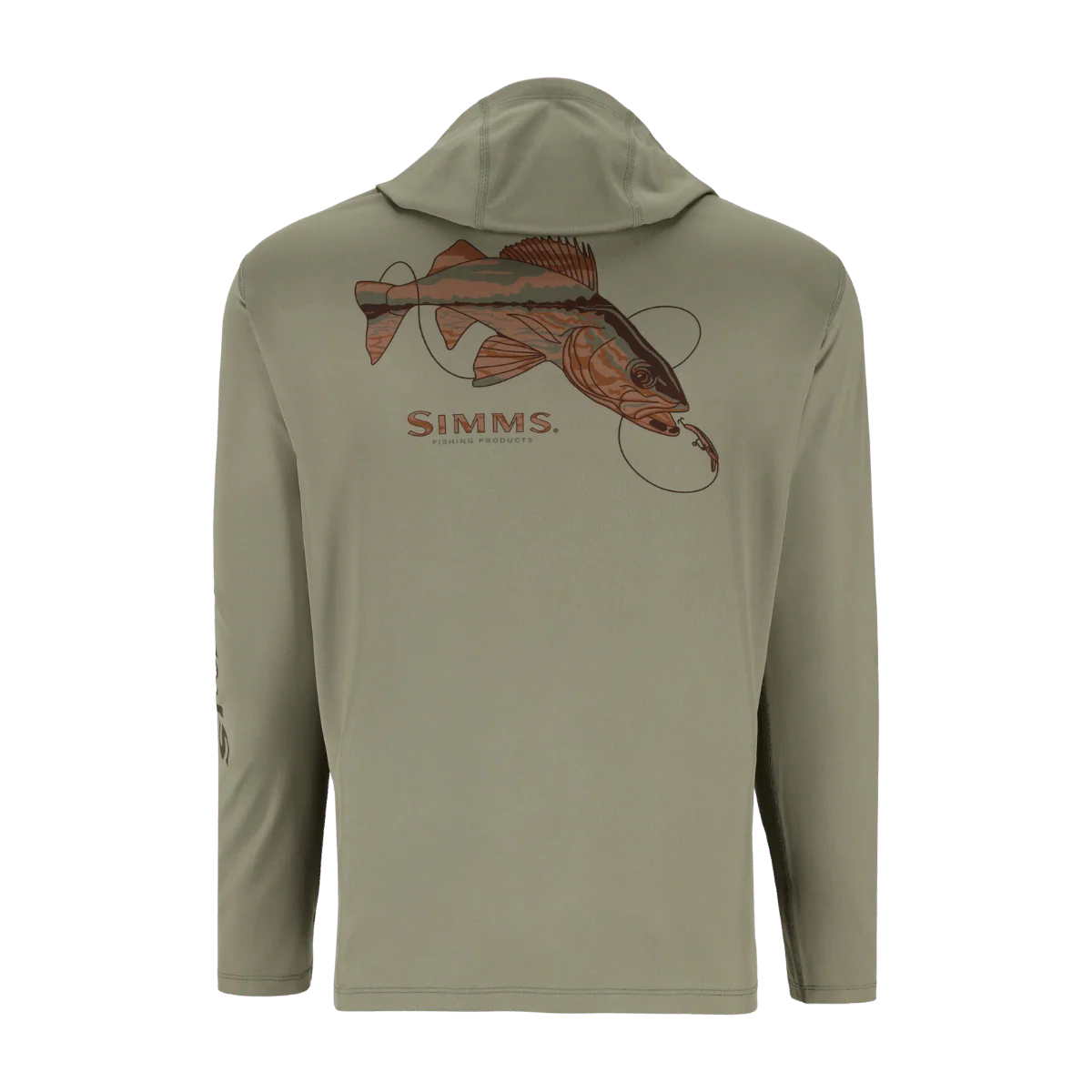SIMMS TECH HOODY ARTIST SERIES - WILLOW WALLEYE - Image 2