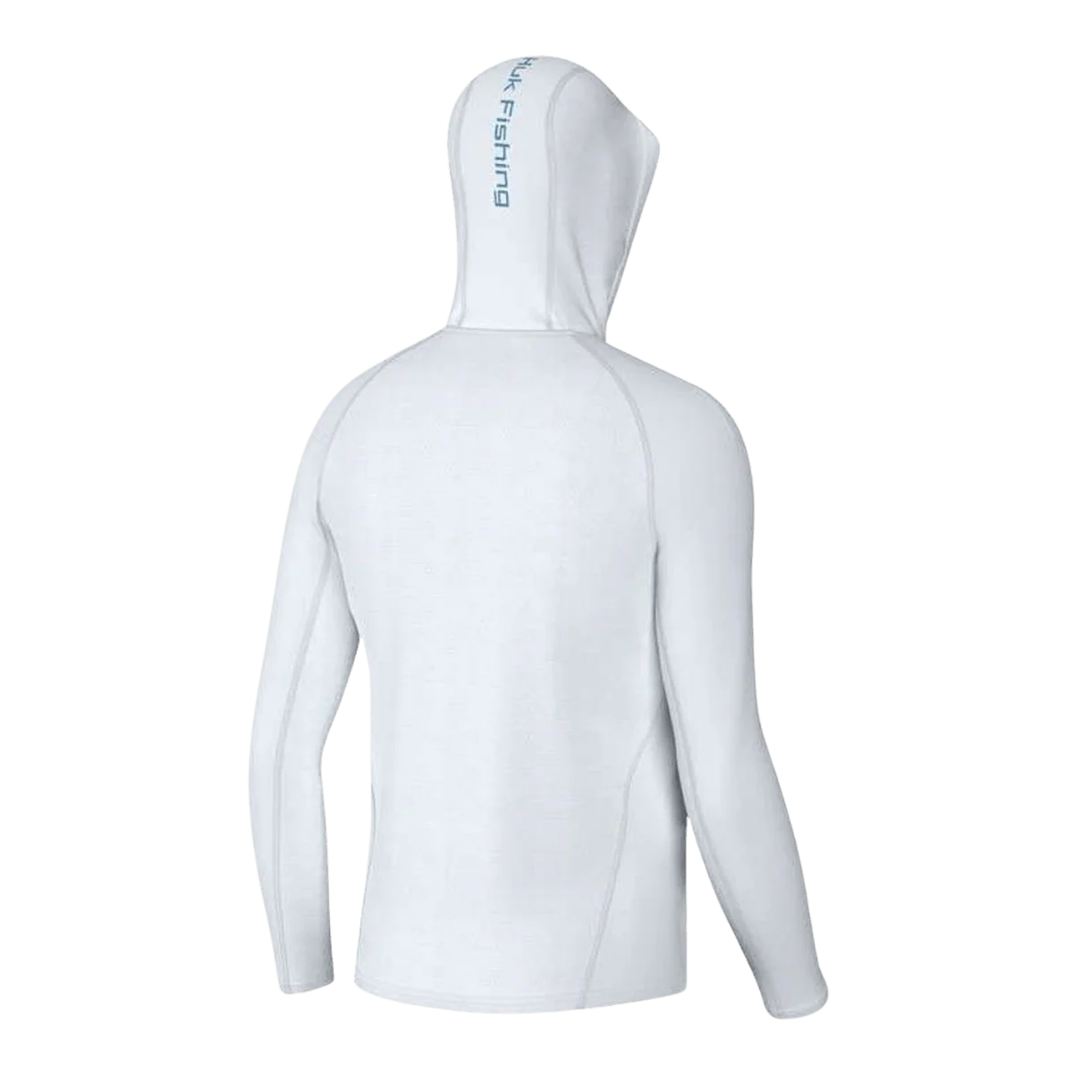 HUKS MEN'S ICON PERFORMANCE LONG SLEEVE HOODIE - WHITE - Image 2