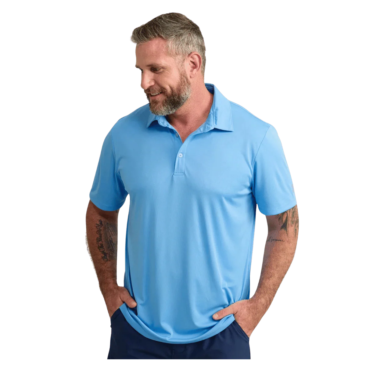 HUK MEN'S PURSUIT NOVELTY POLO